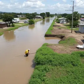 limpeza do Canal do Beirol