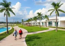 entrega de novas passarelas e área de lazer