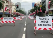 interdições temporárias no Centro de Macapá