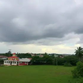 Macapá Temperatura entre 24°C e 29°C com Tempo Nublado