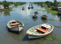 barcos abandonados Macapá