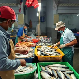 Mercado de Peixe em Macapá