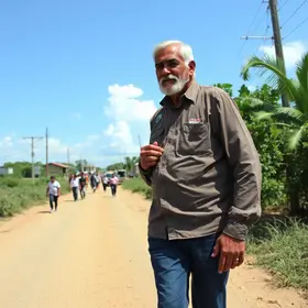 Dr. Furlan faz caminhadas em Macapá e Santana no 2º dia de campanha